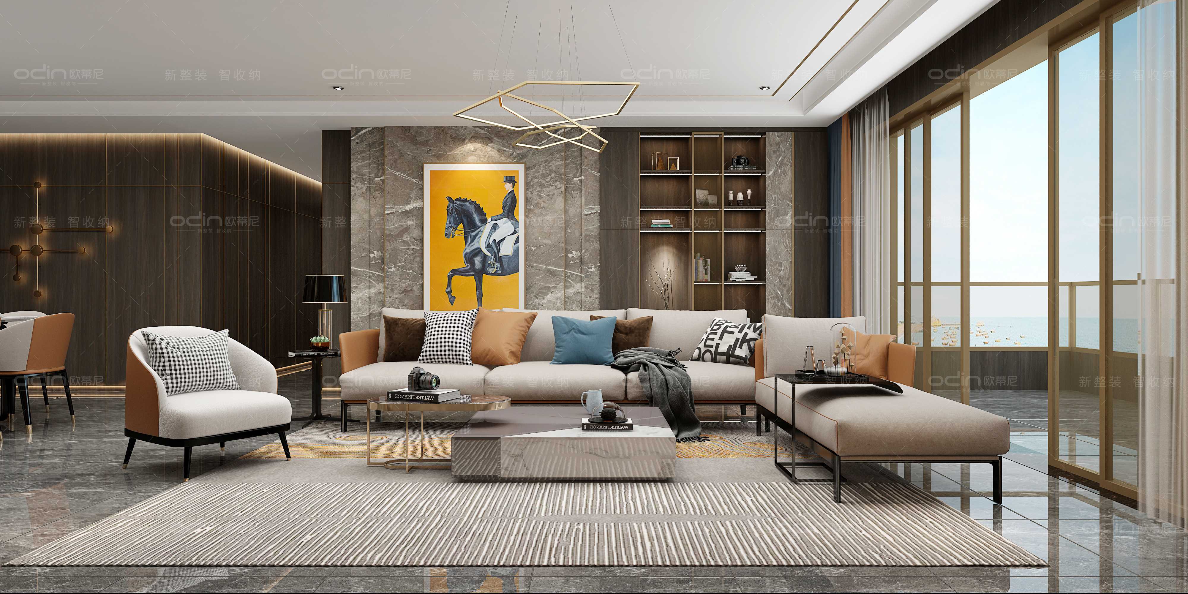 紳士范輕奢裝修風(fēng)格2