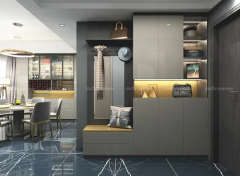 入戶玄關(guān)的好處，想象一下1㎡的空間里面裝下100雙鞋